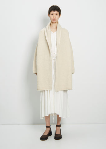 Capote Coat — Alabaster