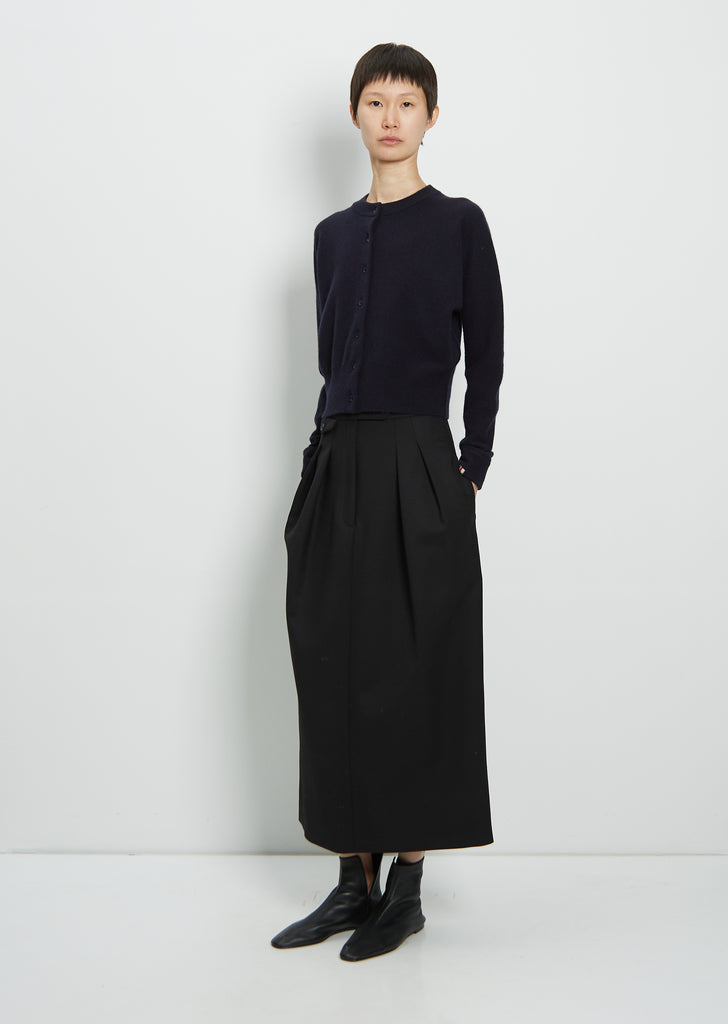 Stretch Wool Michelet Skirt