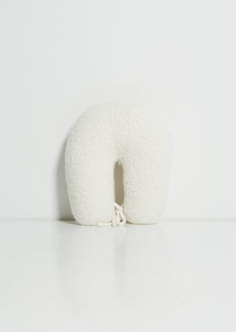 Alpaca Neck Pillow — White