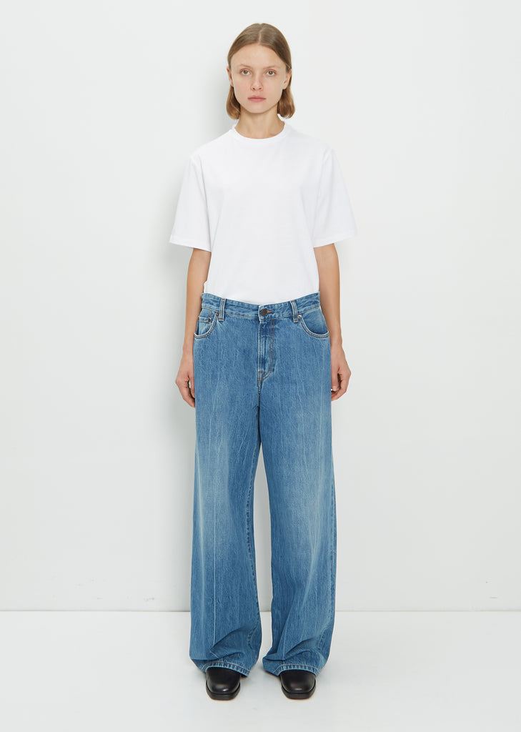 Egli Low-Rise Jean — Blue