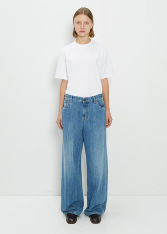 Egli Low-Rise Jean — Blue