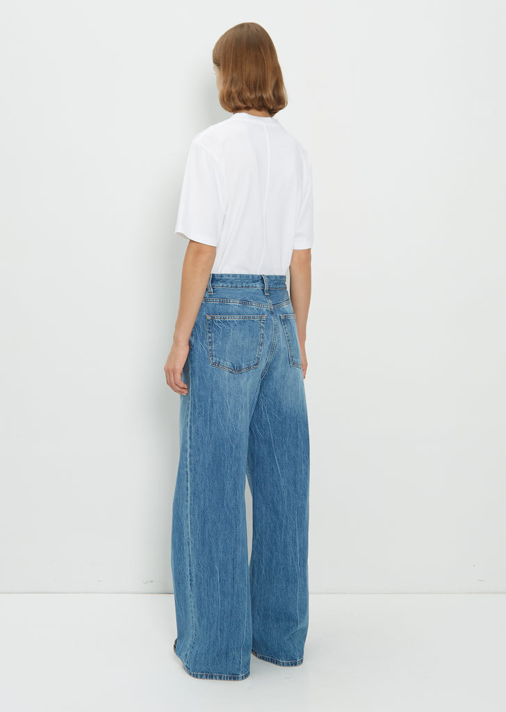 Egli Low-Rise Jean — Blue