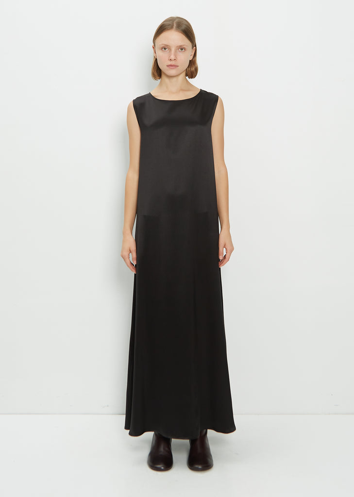 Long Tank Duchesse Silk Dress