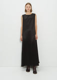 Long Tank Duchesse Silk Dress