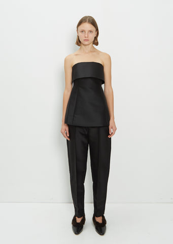 Foldover Evening Top