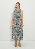 Cotton Blend Smocked Dress