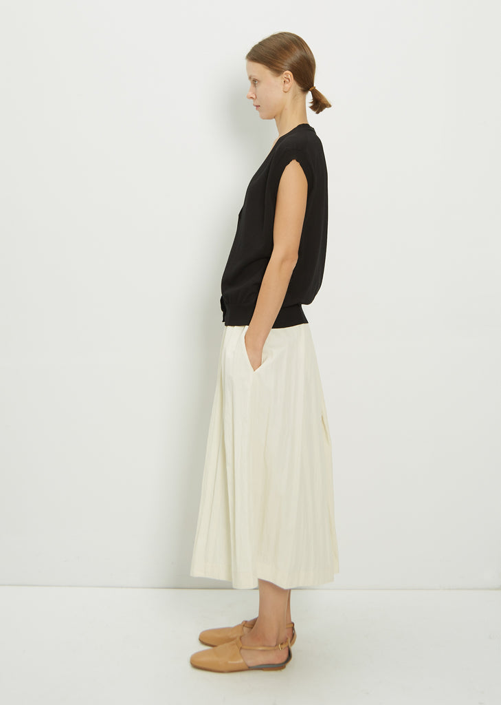 Cotton V-Neck Vest