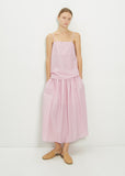 Viscose Blend Gathered Skirt