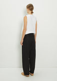 Viscose Blend Round Leg Pants