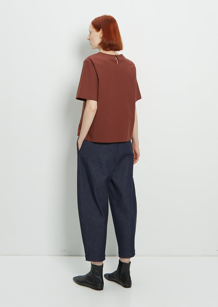 Cotton Poplin Didion Blouse