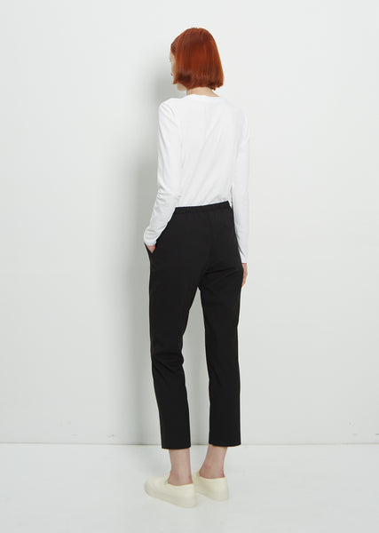 Stretch Wool Slim Pull On Pant – La Garçonne