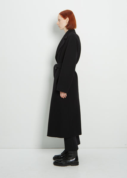 コート [The Row] Kamila Coat in Wool Kamila Coat Grey in Wool – The Row