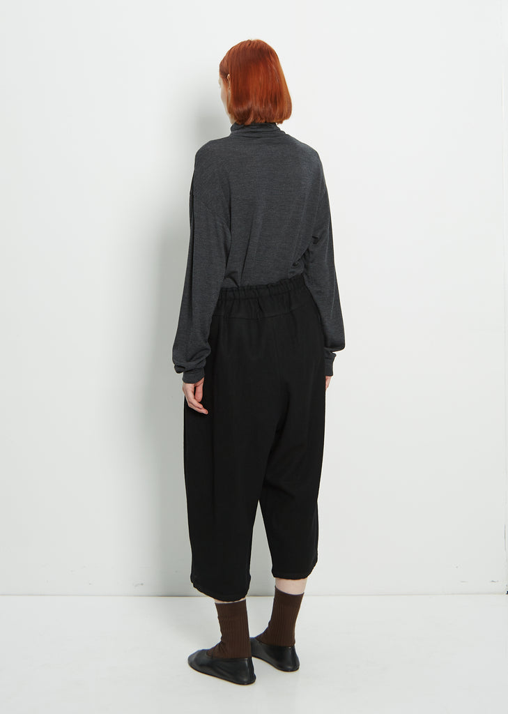 Wool Cropped Pants