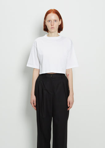 Gupo Cropped T-Shirt — White