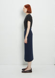 Stretch Cotton Jersey Penna Skirt