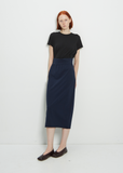 Stretch Cotton Jersey Penna Skirt
