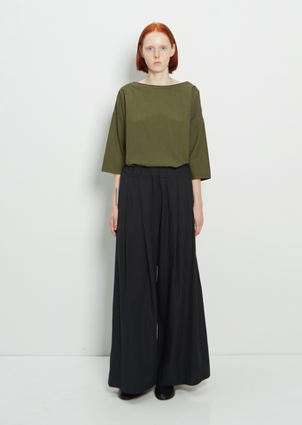 Cotton Dalla Pant — Black