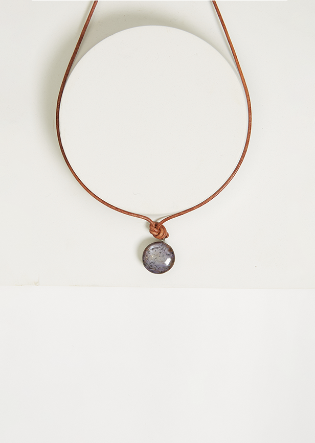 Medium Knotted Ruby Necklace