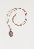 Large Knotted Ruby Necklace