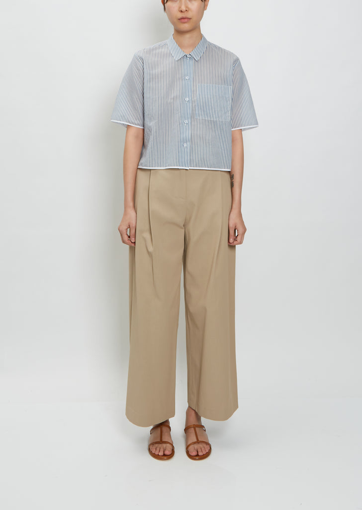 Cropped Boxy Shirt