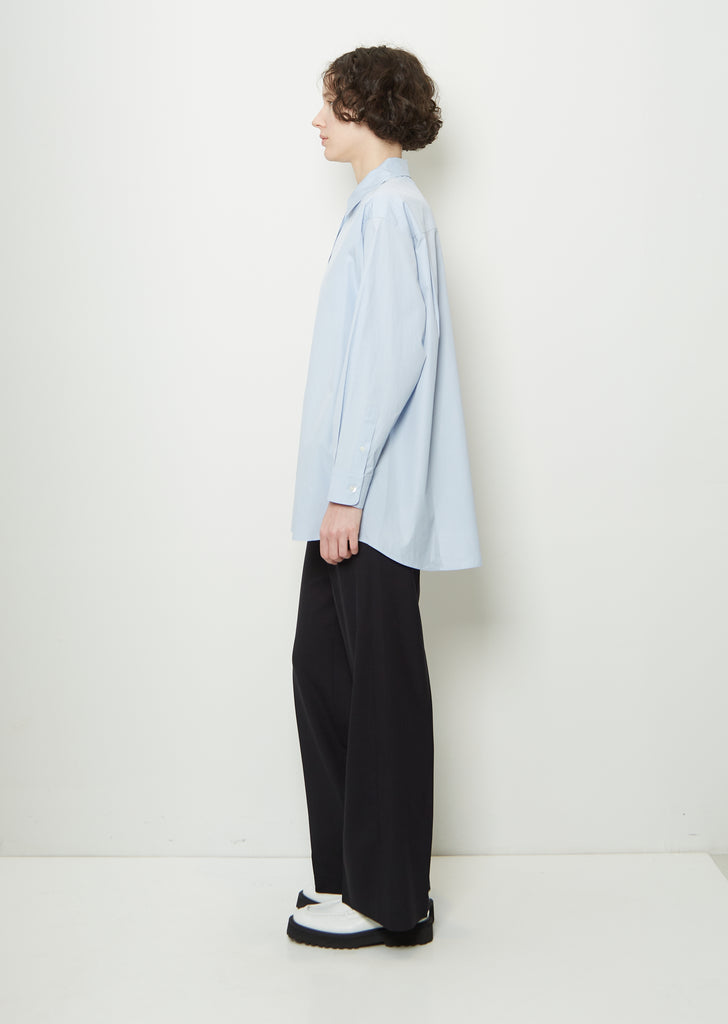 Cotton Shirt — Light Blue