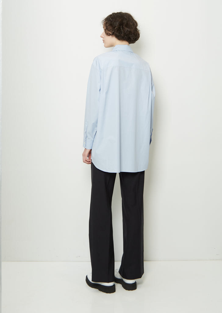 Cotton Shirt — Light Blue