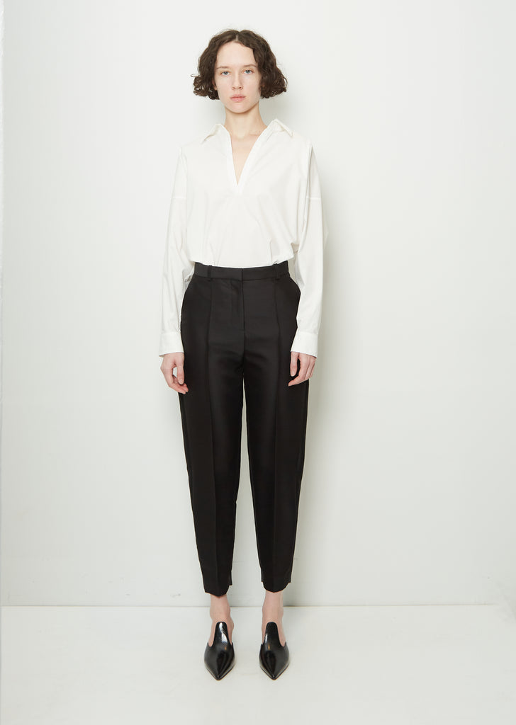 Sewn Pleat Evening Trousers
