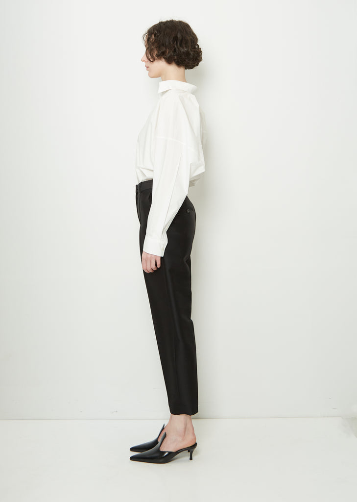 Sewn Pleat Evening Trousers