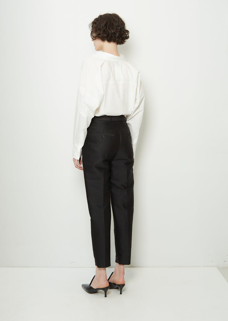 Sewn Pleat Evening Trousers
