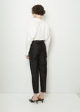 Sewn Pleat Evening Trousers
