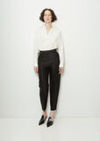 Sewn Pleat Evening Trousers