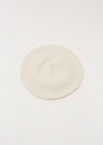 Saint Germain Cashmere Beret — Cream