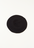 Saint Germain Cashmere Beret — Black