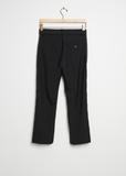 Suiting Wool Blend Pants — Black