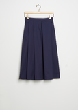 Selena Midi Skirt — Dark Blue