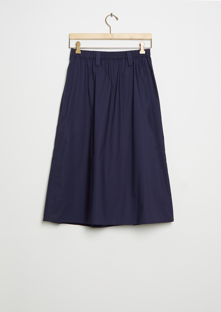 Selena Midi Skirt — Dark Blue