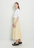 Thea Suede Long Skirt