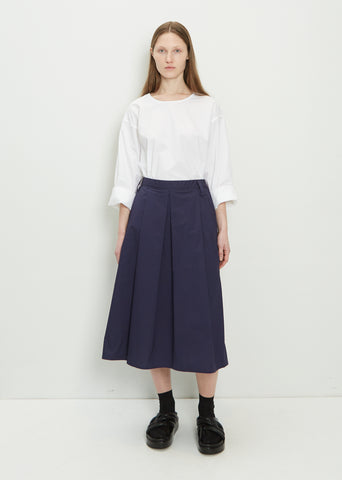 Selena Midi Skirt — Dark Blue