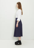 Selena Midi Skirt — Dark Blue