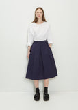 Selena Midi Skirt — Dark Blue