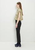 Suiting Wool Blend Pants — Black