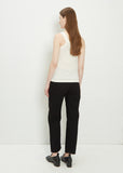 Cotton Jersey Tank — Light Cream
