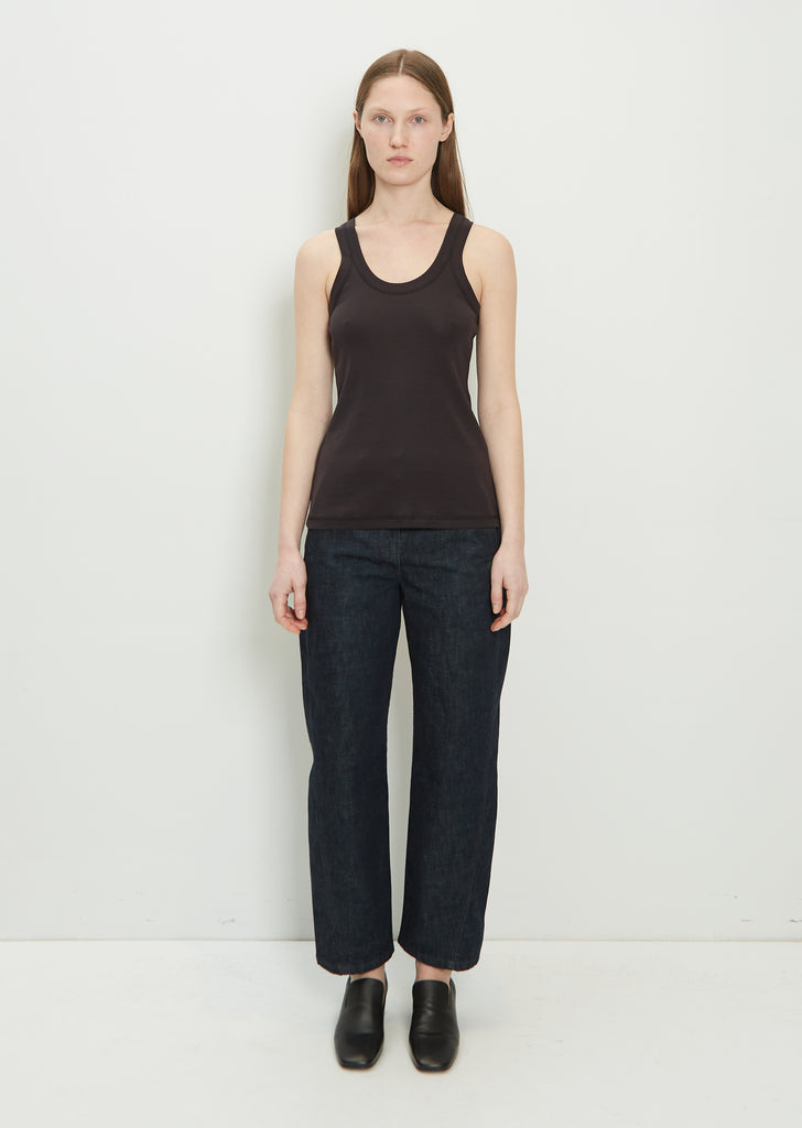 Cotton Jersey Tank — Squid Ink