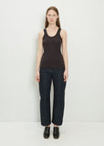 Cotton Jersey Tank — Squid Ink