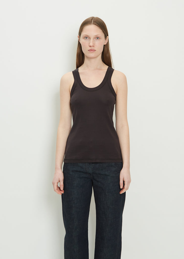 Cotton Jersey Tank — Squid Ink
