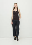 Cotton Jersey Tank — Squid Ink