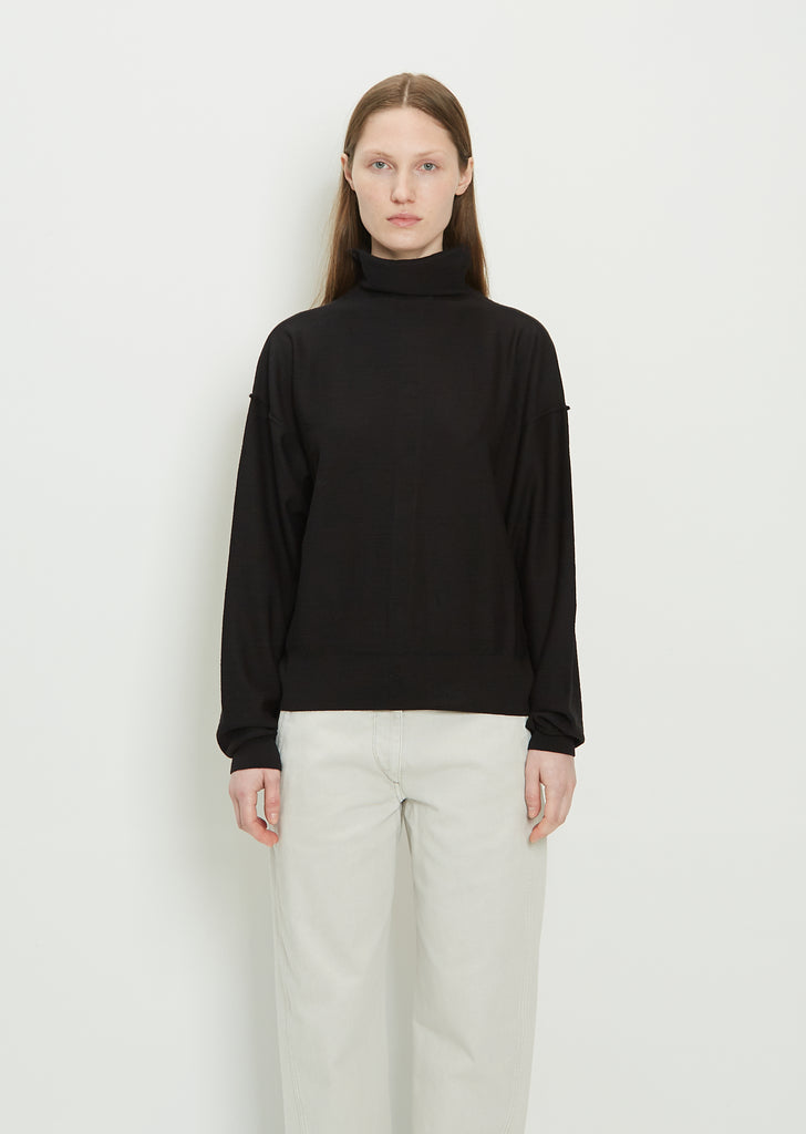 Reversible Merino Blend Sweater