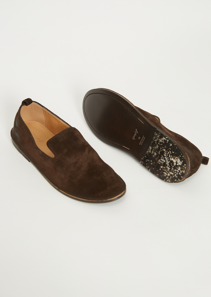 Strasacco Slipper — Dark Brown