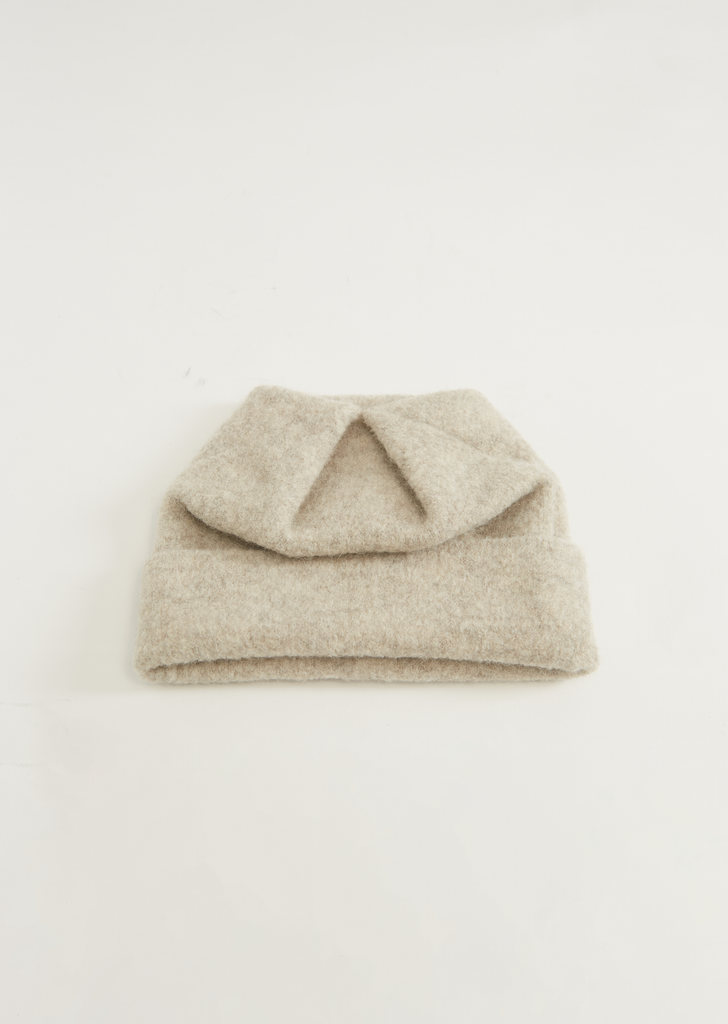 Fold Stretch Alpaca Wool Hat