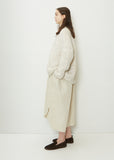Handknit Marl Alpaca Wool Cardigan